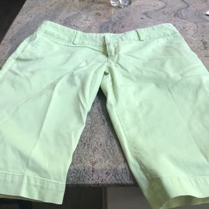 Lacoste light green walking shorts